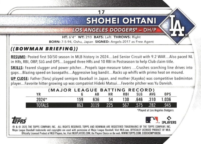 SCORE 2025 Bowman Baseball Series Complete Mint 250 Card Set made by Topps with Stars, Prospects and Rookie Cards - Image 5